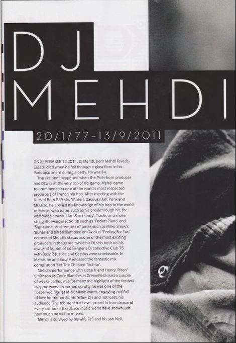 Mixmag November 2011