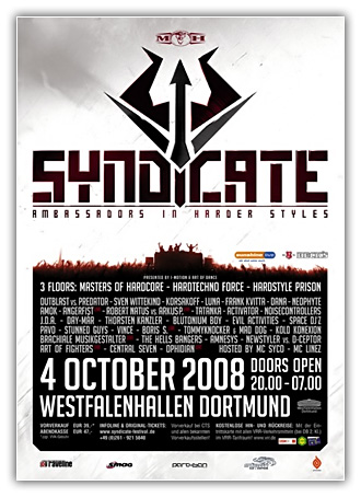 Angerfist - Syndicate Westfalenhallen Dortmund 04.10.2008 