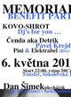 KOVOSHROT - MEMORIAL BENEFIT PARTY