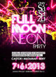 FULL MOON NEON PARTY