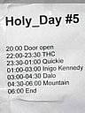 HOLY_DAY # 5