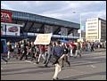 DEMONSTRACE PROTI POLICEJNÍMU ZÁSAHU NA CZECHTEKU